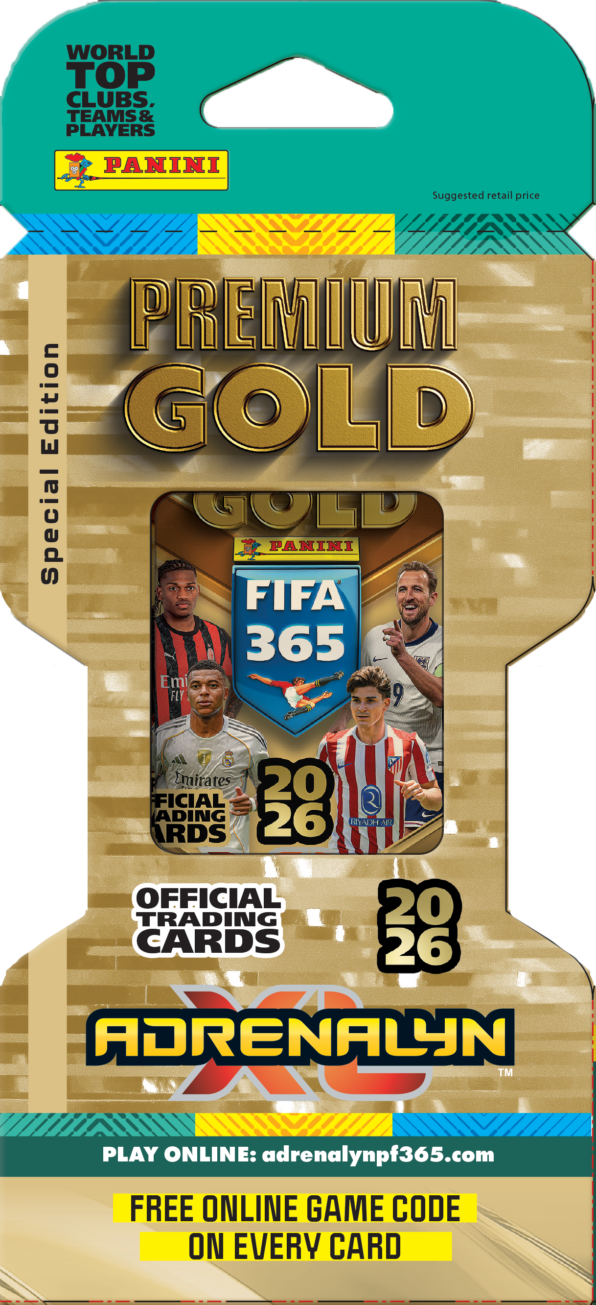 Panini FIFA 365 Adrenalyn XL™ 2026 Premium Gold